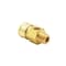 Interstate Pneumatics Pressure Washer Pressure Gauge Coupler - 3/8 Inch MNPT x 3/8 Inch Quick Connect x 1/4 Inch FNPT PW7220 - alternate 1